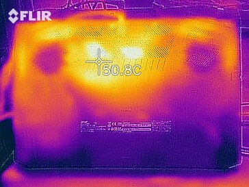 Generazione di calore lato inferiore (carico)