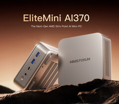 L'EliteMini AI370 sarà più costoso di diverse centinaia di dollari rispetto ai precedenti mini-PC EliteMini. (Fonte: MINISFORUM)