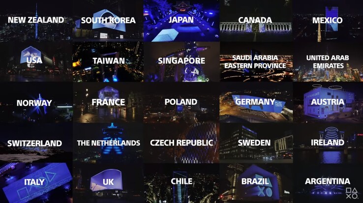 PS5 nel mondo. (Fonte immagine: PlayStation blog)