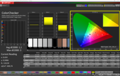 Calibrato con CalMAN ColorChecker