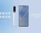 Un rendering di "Xiaomi 12X". (Fonte: Weibo)