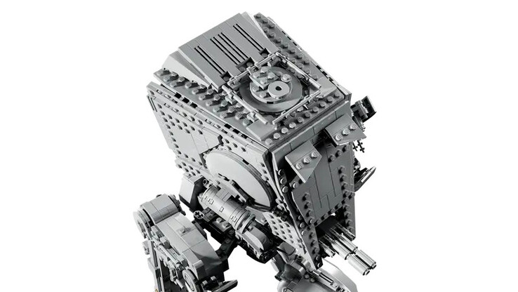 Vista dall'alto del nuovo set LEGO. (Fonte: LEGO)