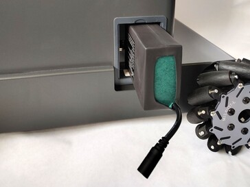 Alloggiamento della batteria.