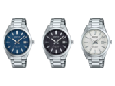 Da sinistra a destra (nella foto), Casio Edifice EFV160D-2AV, EFV160D-1AV e EFV160D-7AV. (Fonte: Casio)
