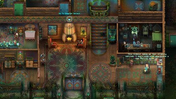 Un'immagine che mostra un ambiente in Children of Morta.