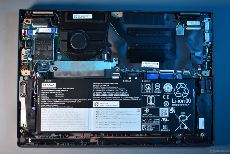 Lenovo ThinkPad X13 Yoga Gen 3: interni