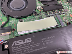 L'SSD M.2-2280 può essere sostituito.