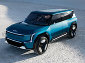 Una versione di produzione del SUV Kia Concept EV9 sarà lanciata in Europa nel 2023. (Fonte immagine: Kia)