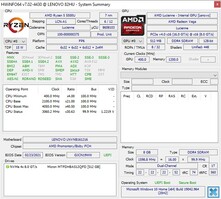 Lenovo IdeaPad Flex 5 HWiNFO64: Riassunto del sistema