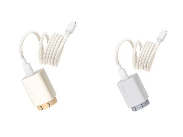 Il caricabatterie Compact SuperVOOC GaN da 100W di Oppo è stato ribattezzato per OnePlus. (Fonte: Oppo e OnePlus)