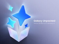 Immagine teaser ufficiale di Samsung Galaxy Unpacked.