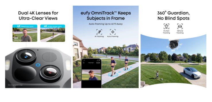La eufy SoloCam E50