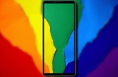 Il prossimo telefono Sony Xperia di fascia media potrebbe essere disponibile con un&#039;ampia gamma di colori. (Fonte immagine: Sony (Xperia 10 IV) &amp;amp; Unsplash - modificato)