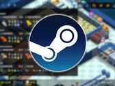 Un'immagine che mostra il gioco Megaquarium e il logo di Steam. (Fonte: Steam)