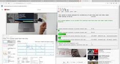 Massima latenza all'apertura di più schede del browser e alla riproduzione di contenuti video 4K