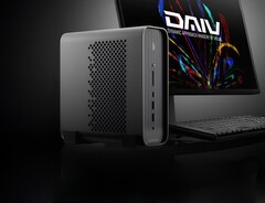 Il nuovo Mini PC DAIV CX-A9A60 è dotato di un'APU Ryzen AI Max+ con un massimo di 16 core.