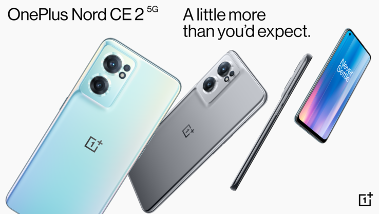 OnePlus Nord CE 2 è disponibile nelle varianti Grey Mirror e Bahama Blue. (Fonte immagine: OnePlus)