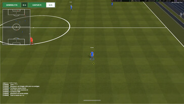 Uno screenshot di Global Football