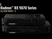 Le GPU AMD Radeon RX 9070 XT e RX 9070 RDNA 4 vengono svelate in tutte le loro prestazioni. (Fonte immagine: AMD)