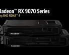 Le GPU AMD Radeon RX 9070 XT e RX 9070 RDNA 4 vengono svelate in tutte le loro prestazioni. (Fonte immagine: AMD)