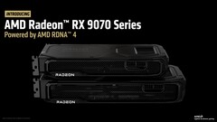Le GPU AMD Radeon RX 9070 XT e RX 9070 RDNA 4 vengono svelate in tutte le loro prestazioni. (Fonte immagine: AMD)