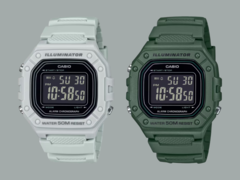 Casio ha presentato gli orologi W-218H-3BV e W-218H-8BV (nella foto). (Fonte immagine: Casio, a cura)