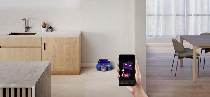 Il robot aspirapolvere Dyson 360 Vis Nav. (Fonte: Dyson)