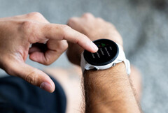 Il Garmin Forerunner 955 nella versione Whitestone. (Fonte: Garmin)