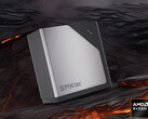 Il prezzo del GMK K12 è di circa 293 dollari in Cina. Nella foto: un'immagine promozionale del mini PC. (Fonte immagine: GMKtec - modificata)