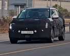 La Kia EV3 è stata avvistata in prova su strada. (Fonte: Autospy)