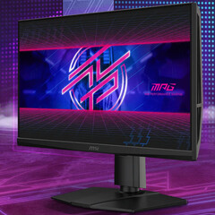 MPG 242R X60N, nella foto, potrebbe costare molto di più dell'analogo Nitro XV240 F6 negli Stati Uniti. (Fonte: MSI)