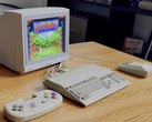Il mini monitor per Amiga 500 Mini e C64 Mini (fonte immagine: Press Any Key to Continue YT)