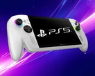 Il logo PS5 viene mostrato sul palmare di gioco ROG Xbox Ally (Fonte immagine: Xbox Wire, Sony PlayStation con modifiche)