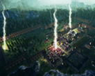 In Roman Triumph, gli Dei possono portare maledizioni come tempeste o malattie. Nella foto - una schermata di gioco. (Fonte: Steam)
