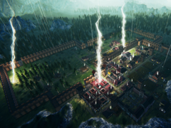 In Roman Triumph, gli Dei possono portare maledizioni come tempeste o malattie. Nella foto - una schermata di gioco. (Fonte: Steam)