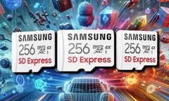 Le schede microSD superveloci di Samsung sarebbero un enorme vantaggio per una console come la Nintendo Switch 2. (Fonte immagine: DALL-E 3/Samsung - modificato)