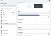 Pagina delle impostazioni