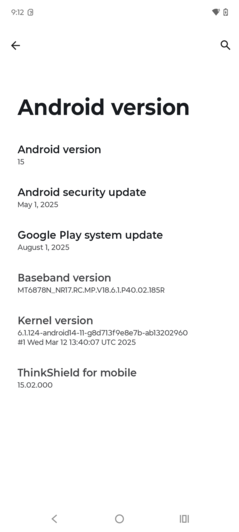 Software sul Motorola Moto G86 Power
