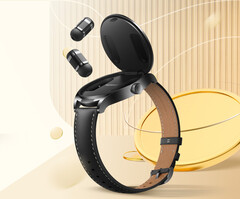 Il Watch Buds è stato commercializzato al di fuori della Cina in un&#039;unica colorazione. (Fonte: Huawei)