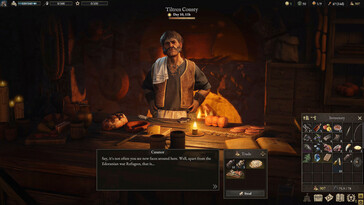 Nella foto: uno screenshot del gameplay di Wartales.