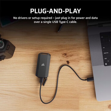 Il cappuccio USB deve essere sempre attaccato quando non viene utilizzato. (Fonte immagine: Corsair)