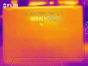 Distribuzione del calore inferiore (idle)