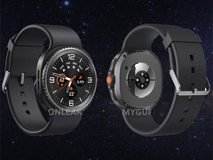 Galaxy Watch8 Classic combina i design di Galaxy Watch6 Classic e Galaxy Watch Ultra in un unico dispositivo. (Fonte: OnLeaks & SammyGuru)