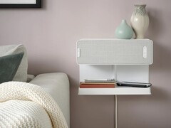 Lo scaffale IKEA SYMFONISK con caricatore wireless è ora disponibile in Europa. (Fonte: IKEA)