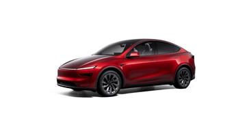 La nuova Model Y a 7 posti mantiene le stesse dimensioni con due seggiolini per bambini nel bagagliaio.