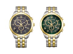Citizen amplia la propria linea Eco-Drive con due nuovi cronografi bicolori