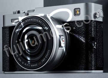 Fujifilm X-E5 in argento. (Fonte: Fuji Rumors)