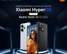 La serie Redmi Note 13 ha iniziato a funzionare con MIUI 14. (Fonte: Xiaomi)