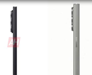 Galaxy Z Fold 7 vs Galaxy X Fold 6 (fonte: Android Headlines)