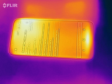 Distribuzione del calore - lato frontale